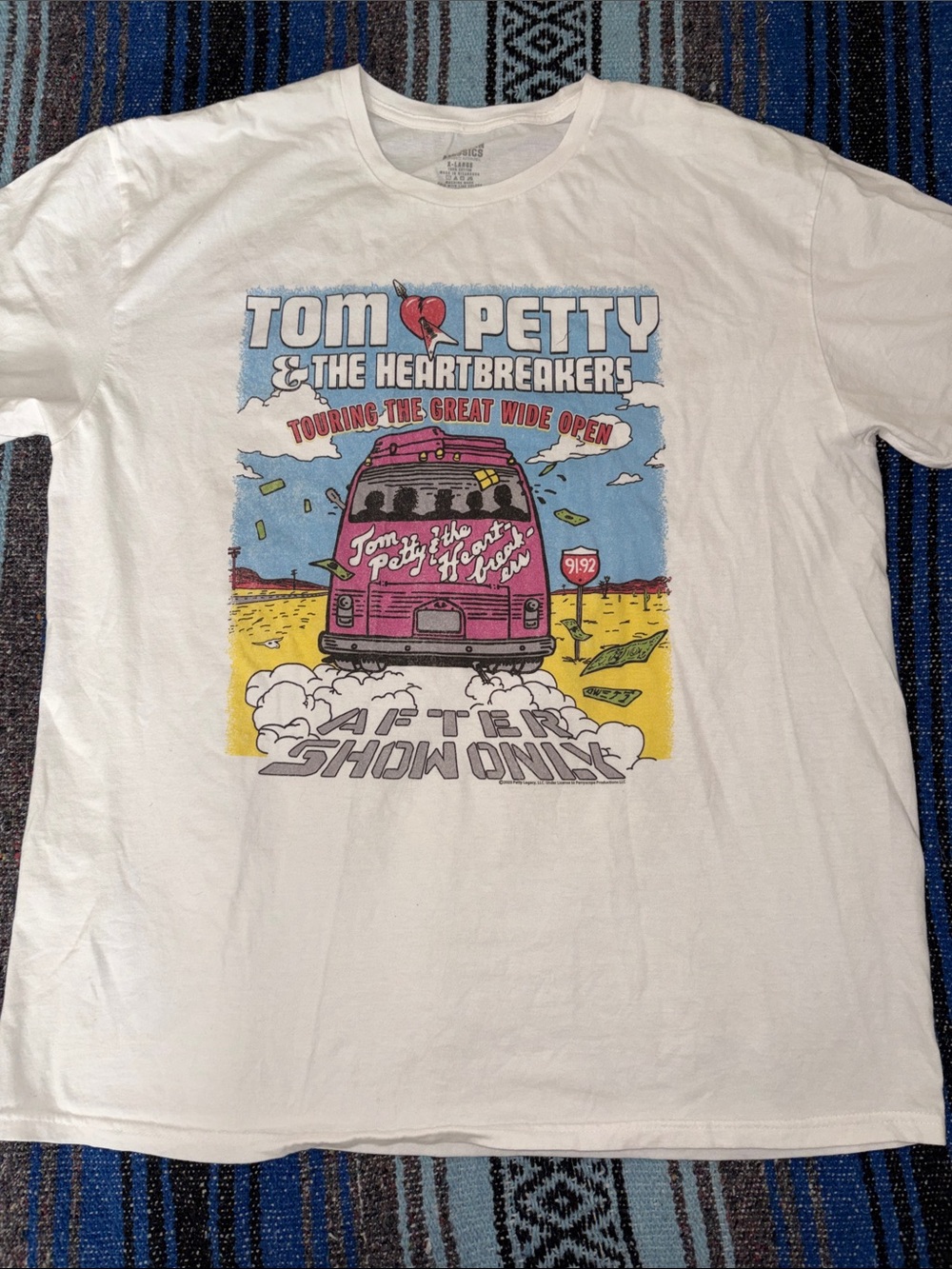 Tom Petty and The Heartbreakers Concert Tour Tee Shirt